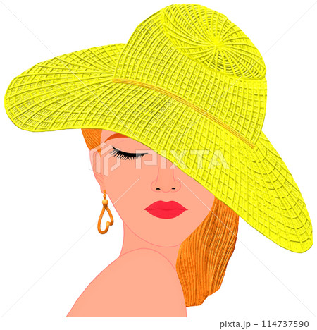 hat of woman hat of woman 114737590