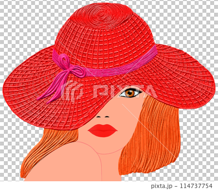 Lady hat 114737754