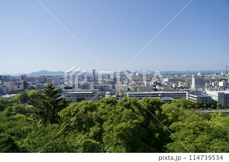 丸亀城からの風景 114739534