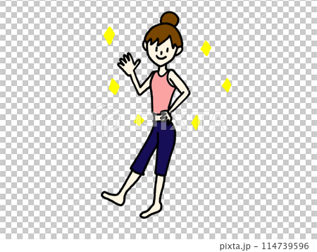 A thin lady A thin lady 114739596