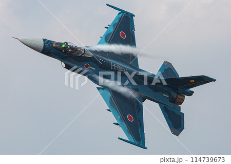 大空を飛ぶ戦闘機 114739673