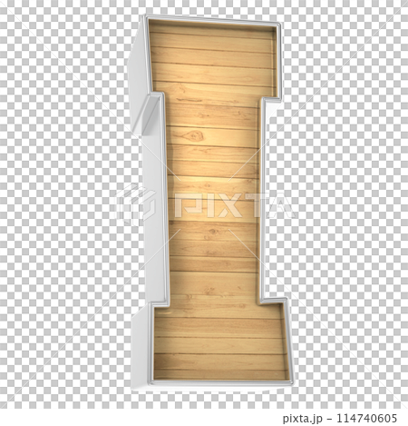 Font Wood 3D Render Font Wood 3D Render 114740605