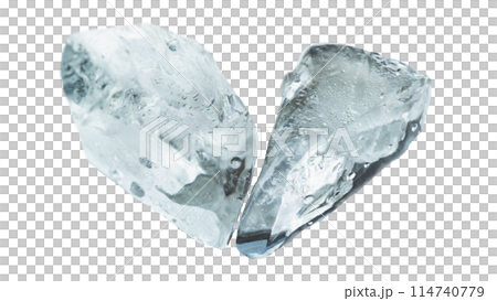Ice cracking and cutting 114740779