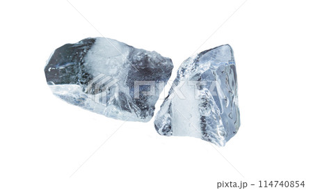 氷　かち割り　切り抜き 114740854