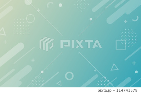 メンフィス 幾何学 背景 ブルー メンフィス 幾何学 背景 ブルー 114741379