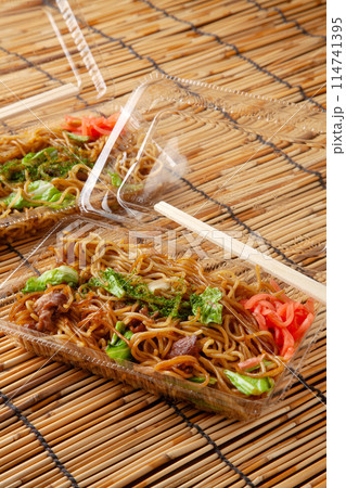 屋台の焼きそば 114741395