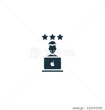 User Experience icon. Monochrome simple User Behavior icon for templates, web design and infographics User Experience icon. Monochrome simple User Behavior icon for templates, web design and infographics 114741595