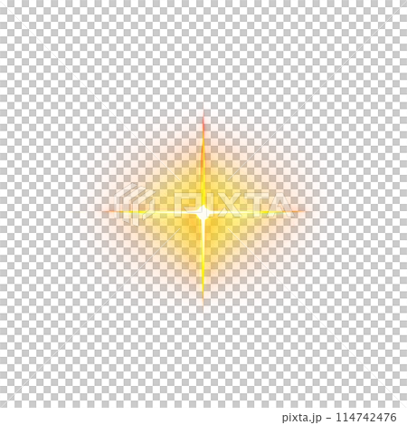 光、閃光、閃閃發光的顆粒、金色 114742476