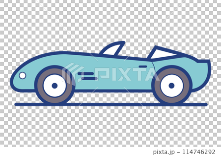 Roadster Cartoon Car Icon Blue and Black Outlined, Sports Car, Supercar , Clip Art, Vector, Transparent Background, Png Roadster Cartoon Car Icon Blue and Black Outlined, Sports Car, Supercar , Clip Art, Vector, Transparent Background, Png 114746292
