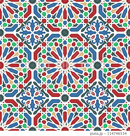 Islamic geometric pattern 26のイラスト素材 [114746534] - PIXTA