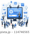 オンラインセミナー（社内プレス） 114746565