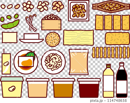 大豆製品セット 114748638