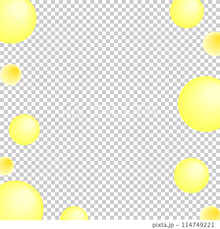 Yellow polka dot background Yellow polka dot background 114749221