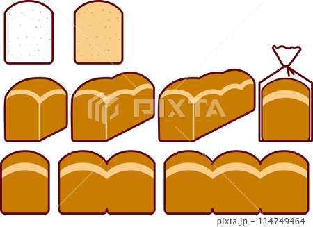 食パン山型セット 114749464