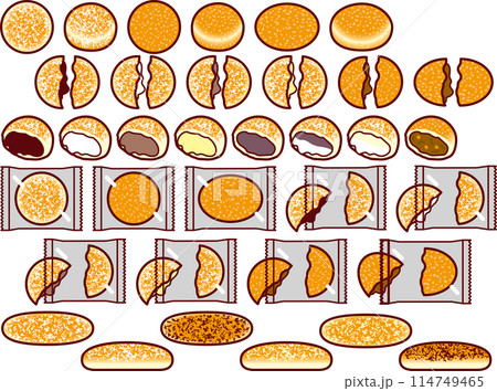 揚げパンセット 揚げパンセット 114749465