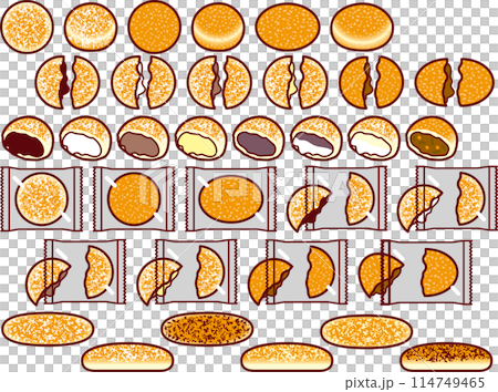 揚げパンセット 揚げパンセット 114749465