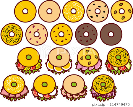 ベーグルセット 114749470