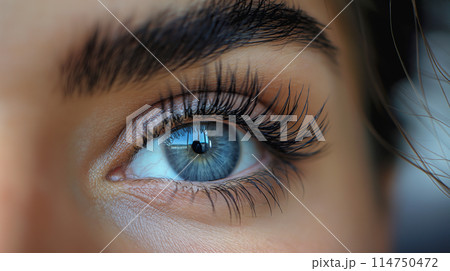 長いまつ毛 ビューティー 長いまつ毛 ビューティー 114750472