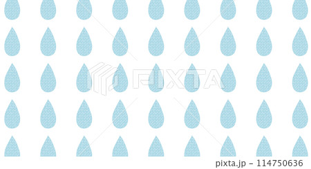 手描き風の雫 114750636