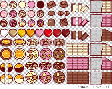 チョコレートセット チョコレートセット 114750931