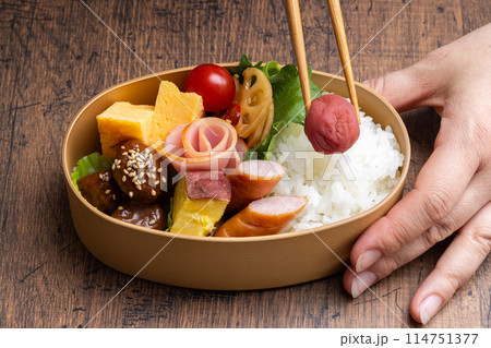 曲げわっぱ弁当 Lunch box 曲げわっぱ弁当 Lunch box 114751377