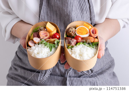 曲げわっぱ弁当 Lunch box 曲げわっぱ弁当 Lunch box 114751386