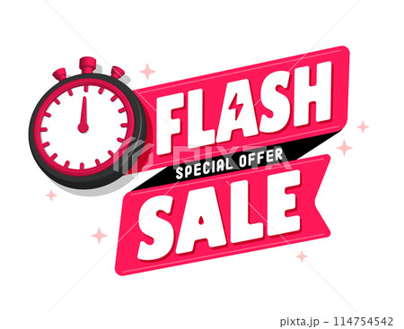 フラッシュセール・期間限定セール ロゴイラスト 114754542