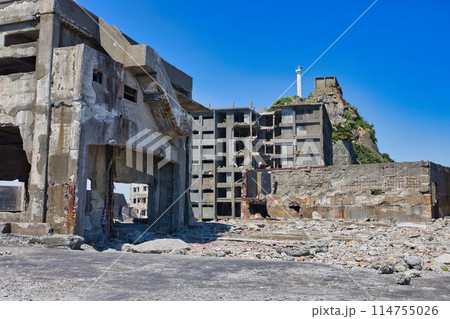 軍艦島　廃墟 114755026