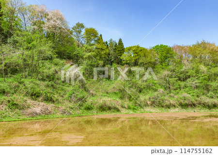 世界遺産「佐渡島(さど)の金山」 重文景「佐渡西三川の砂金山由来の農山村景観」 世界遺産「佐渡島(さど)の金山」 重文景「佐渡西三川の砂金山由来の農山村景観」 114755162