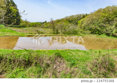 世界遺産「佐渡島(さど)の金山」 重文景「佐渡西三川の砂金山由来の農山村景観」 世界遺産「佐渡島(さど)の金山」 重文景「佐渡西三川の砂金山由来の農山村景観」 114755168