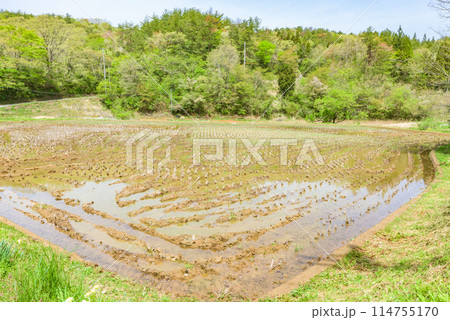 世界遺産「佐渡島(さど)の金山」 重文景「佐渡西三川の砂金山由来の農山村景観」 世界遺産「佐渡島(さど)の金山」 重文景「佐渡西三川の砂金山由来の農山村景観」 114755170