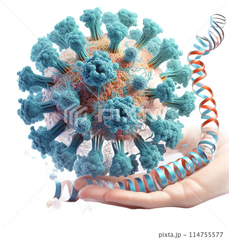 blue medical background with blood cells blue medical background with blood cells 114755577