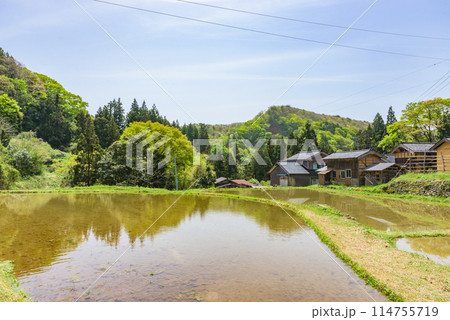 世界遺産「佐渡島(さど)の金山」 重文景「佐渡西三川の砂金山由来の農山村景観」 虎丸山 世界遺産「佐渡島(さど)の金山」 重文景「佐渡西三川の砂金山由来の農山村景観」 虎丸山 114755719