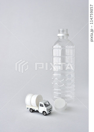 廃品回収リサイクルゴミ軽トラック 114759857