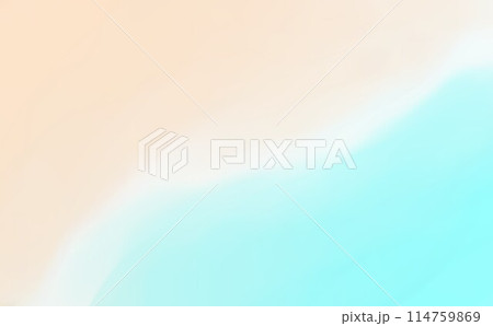 シンプルな浜辺の背景イラスト シンプルな浜辺の背景イラスト 114759869