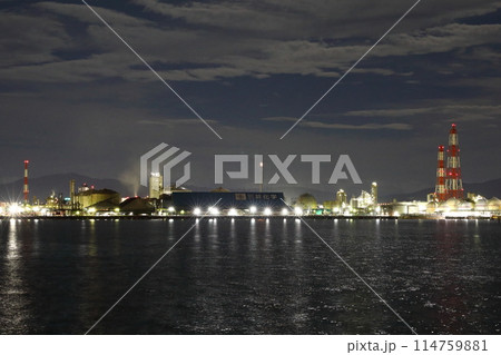工場夜景_築港浜寺西町 工場夜景_築港浜寺西町 114759881