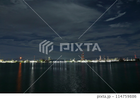 工場夜景_築港浜寺西町 工場夜景_築港浜寺西町 114759886