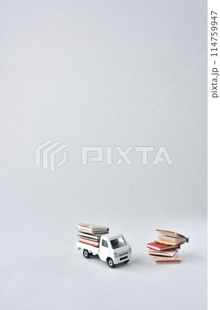 廃品回収リサイクルゴミ軽トラック 114759947