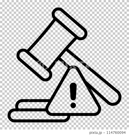 訴訟風險圖示。 114760094