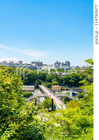 【東京都】綺麗な自然に恵まれた南大沢の街並み 【東京都】綺麗な自然に恵まれた南大沢の街並み 114760677