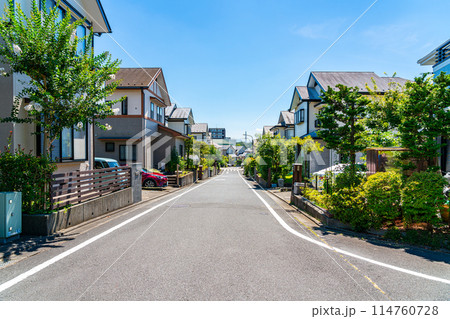 自然に恵まれた多摩ニュータウンの閑静な住宅街 114760728
