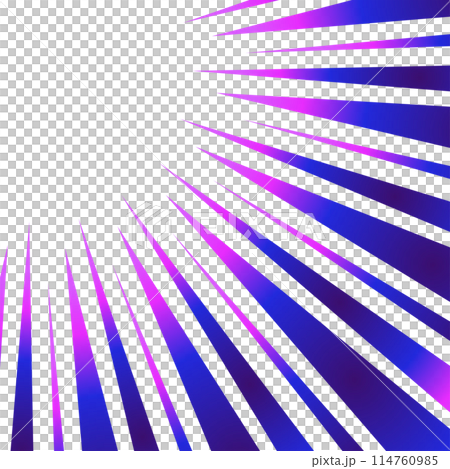 Illustration material of purple gradient concentrated lines 114760985