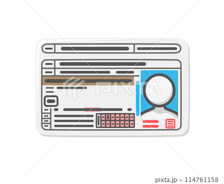 運転免許証（表面） 114761158