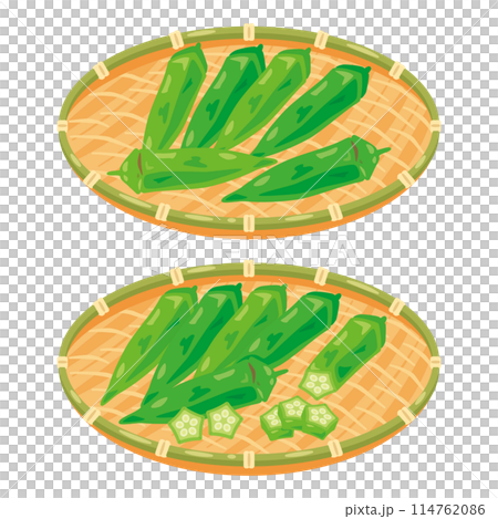 濾鍋中的秋葵 濾鍋中的秋葵 114762086