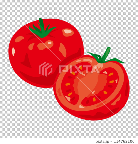 Tomato cross section set 114762106