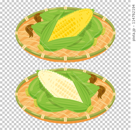 Corn in a colander Corn in a colander 114762194