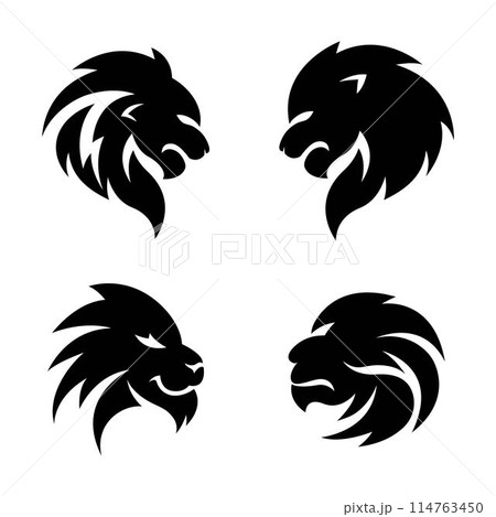 Lion logo images illustration 114763450