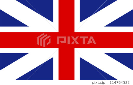 The pre-1801 Union Flag (of United Kingdom of Great Britain) 114764522