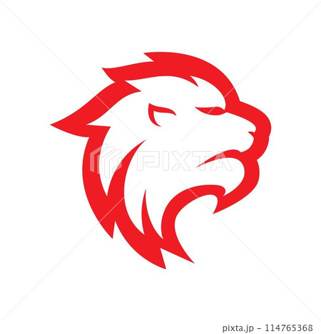 Lion logo images illustration 114765368