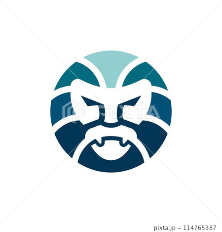 Lion head logo images illustration Lion head logo images illustration 114765387
